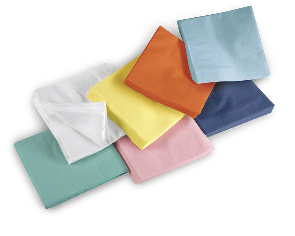SERVIETTES COULEURS SET DENTAL