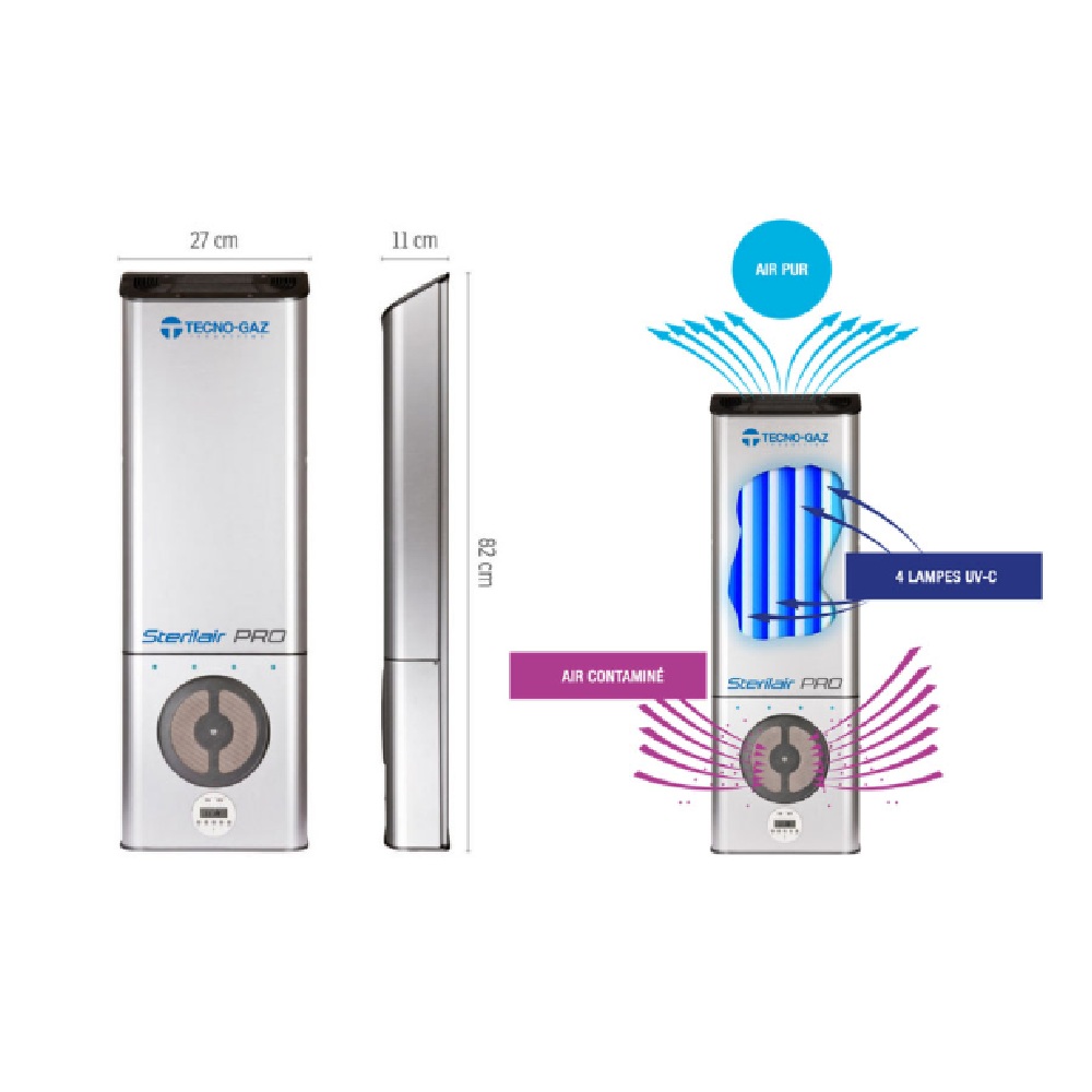 Pack de 4 tubes pour Steril Air Pro