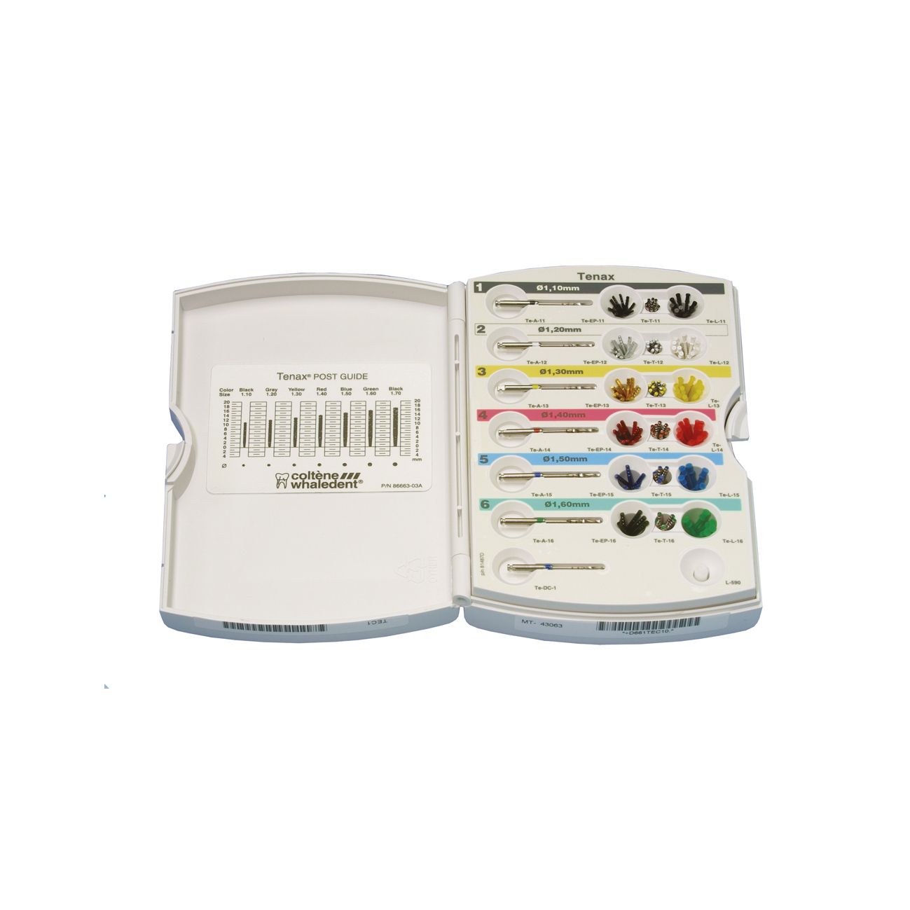 TENAX RECHARGES TENONS CALCINABLES