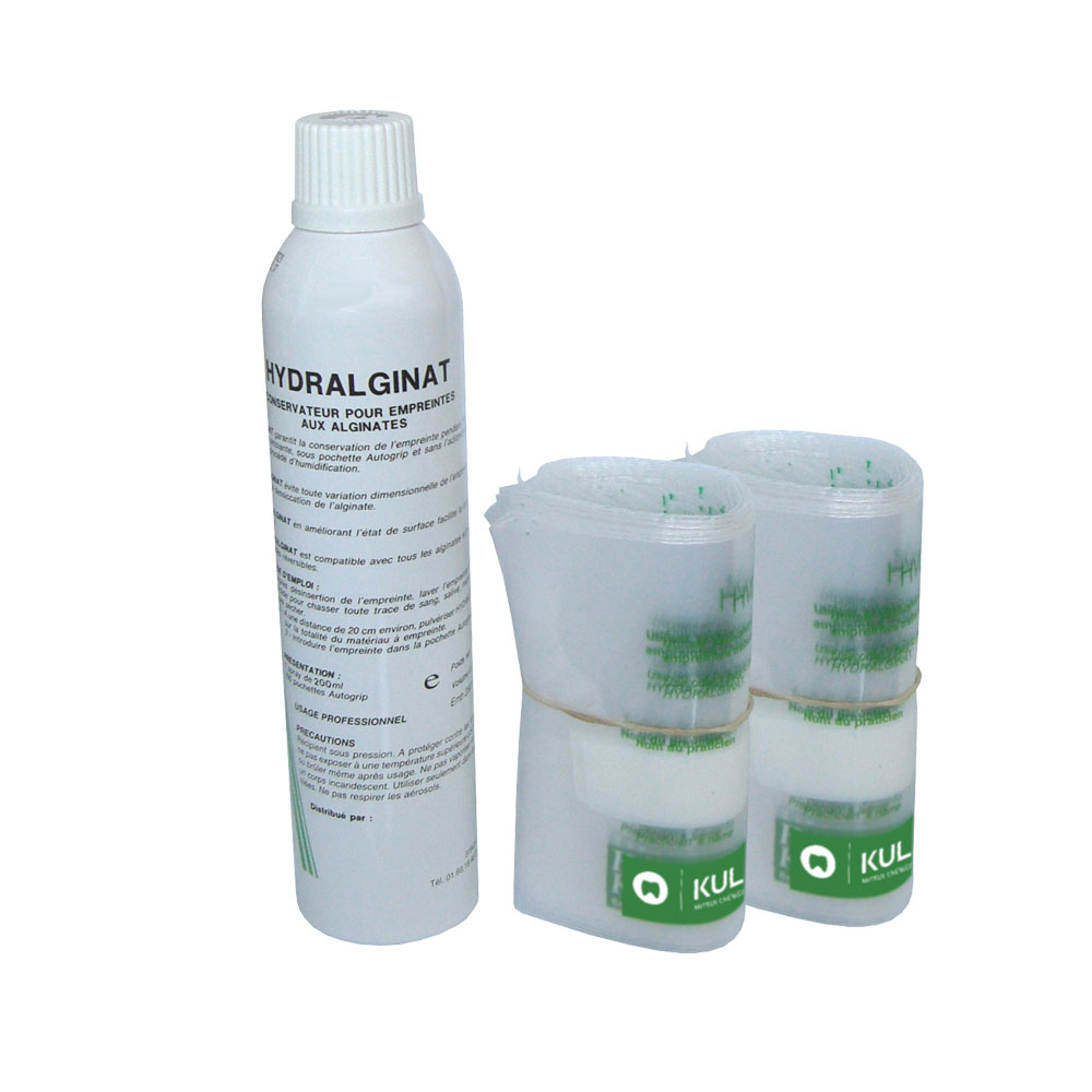 Hydralginate - spray de 200ml + 100 sachets