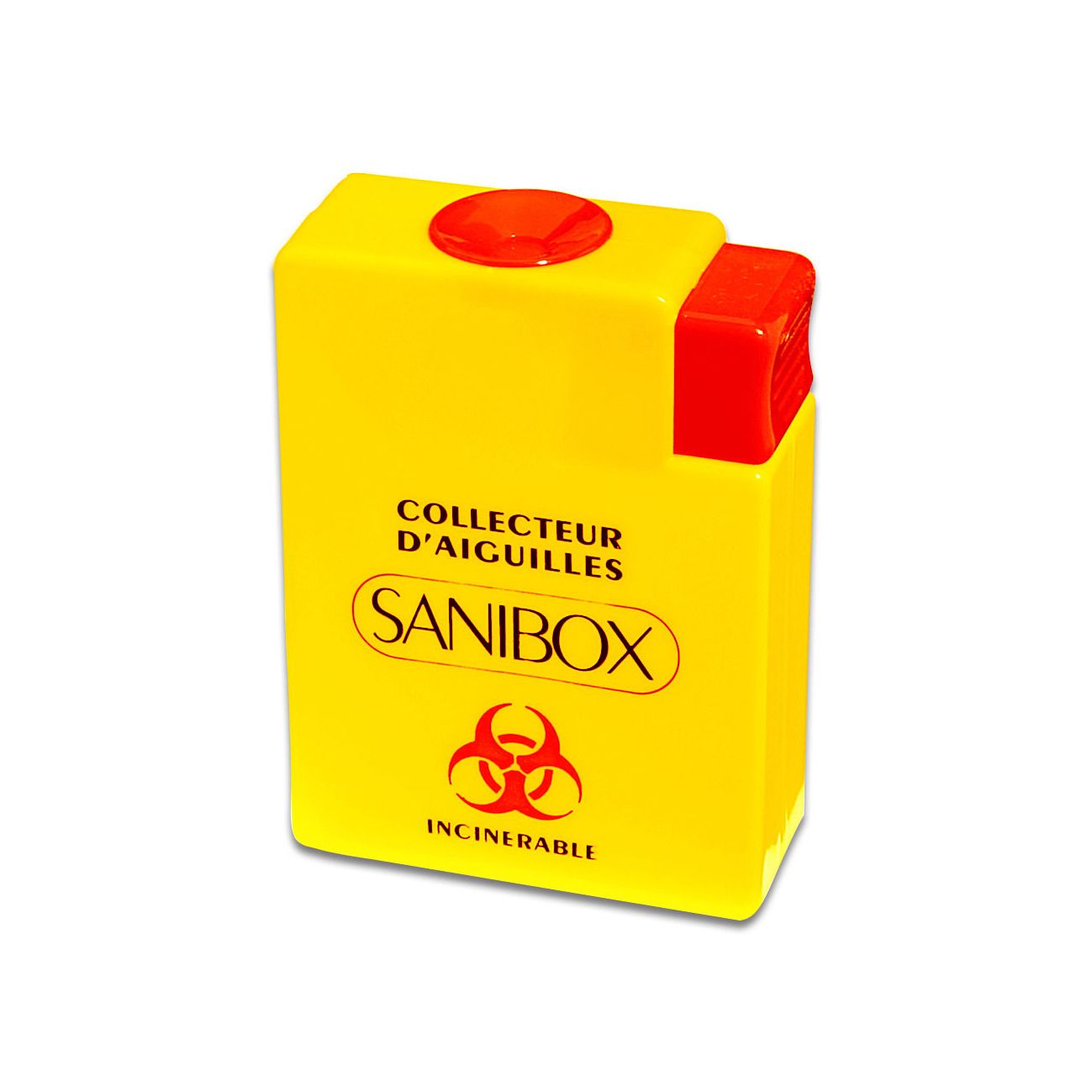 Sanibox Récupérateur D'Aiguilles Mini 80x33x110Mm 