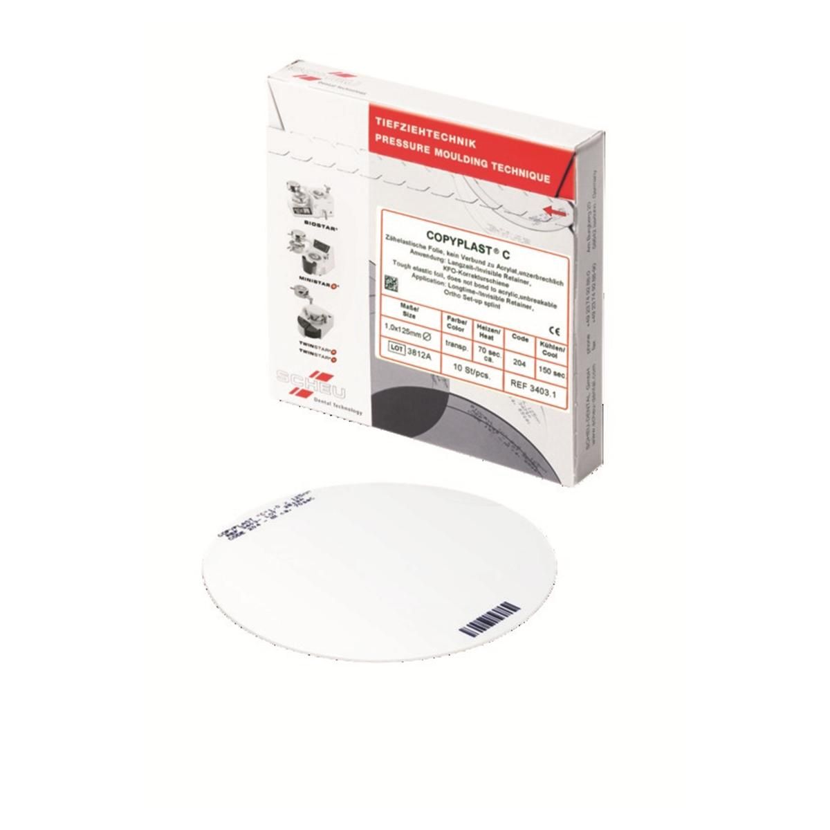 COPYPLAST DURES ELASTIQUES - CARRE / ROND -