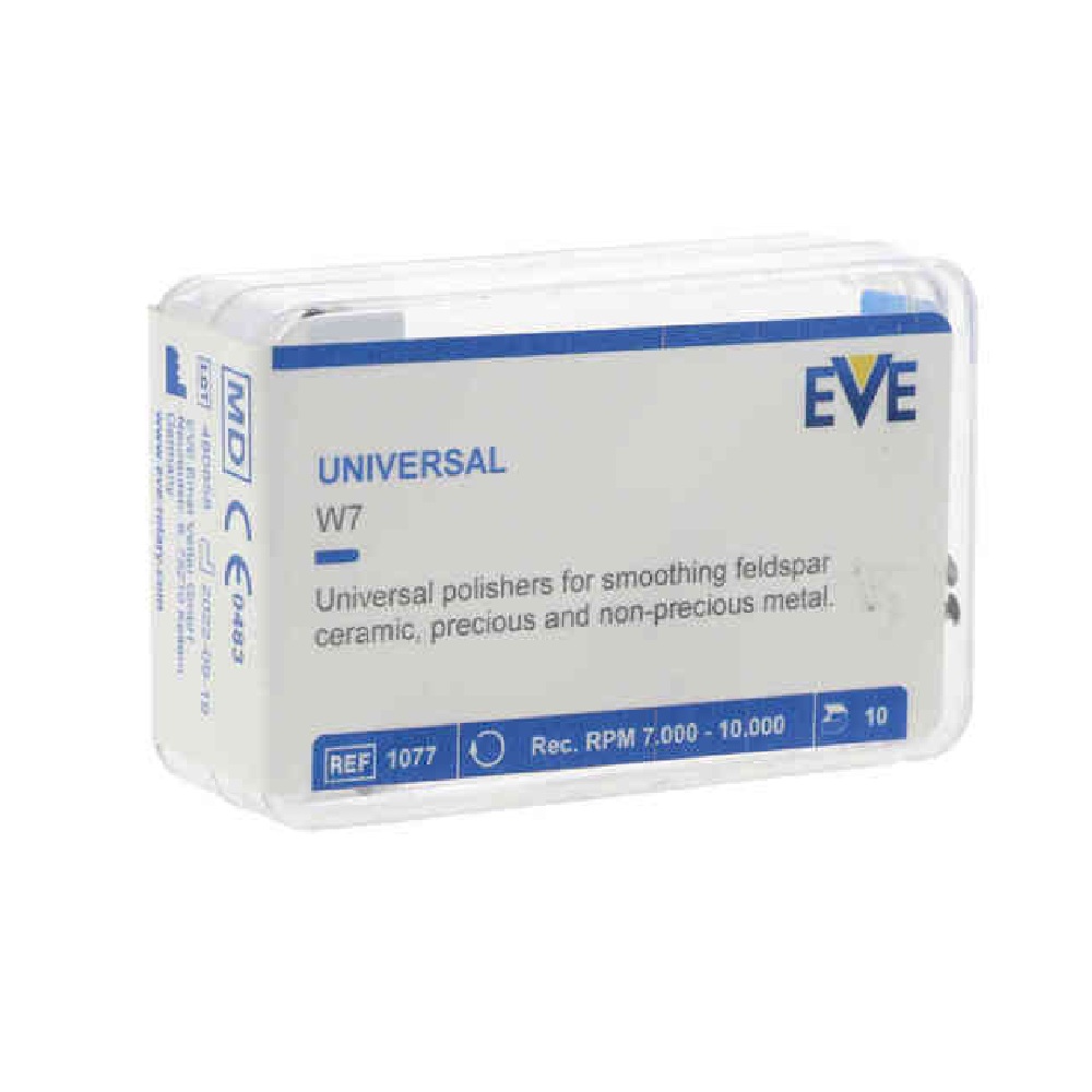 Polissoirs abrasifs W7 montés pour CA (boîte de 10)
