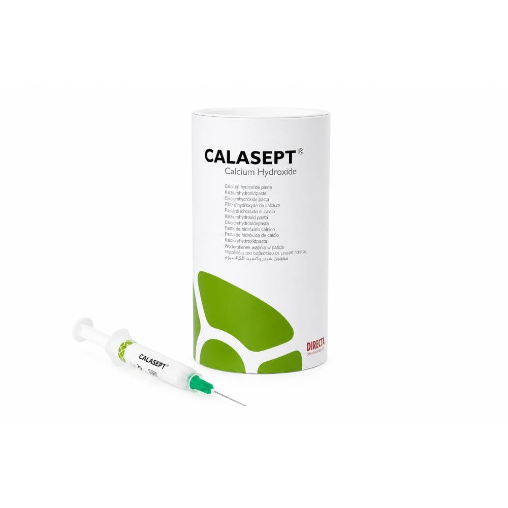 Calasept 4U - 4 Seringues de 1.5 ml + 20 Luer Lock needles