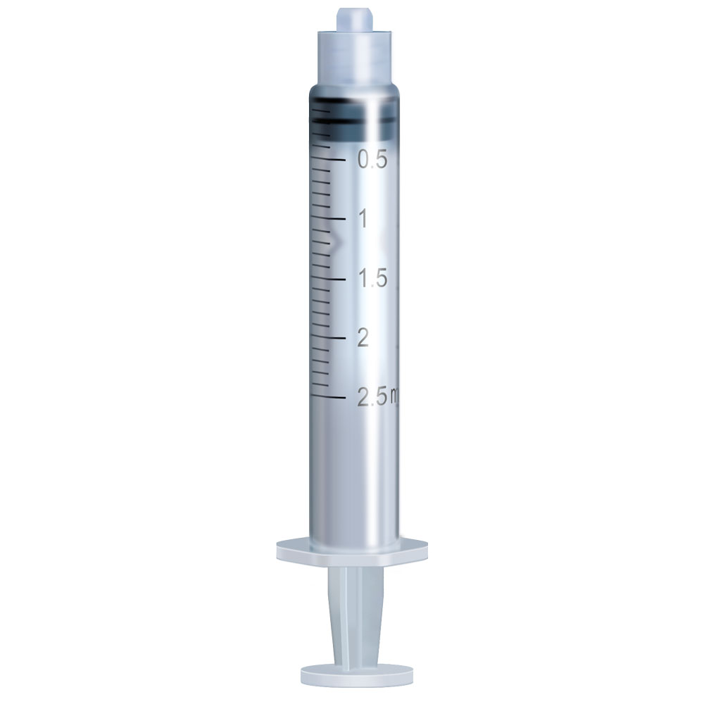 Seringues LUER-LOCK 2,5ml