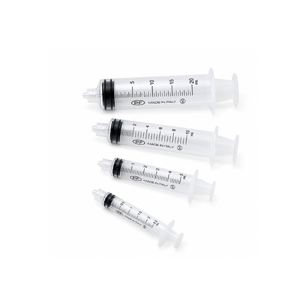 Seringues Luer-Lock - 2,5mL - boîte de 100