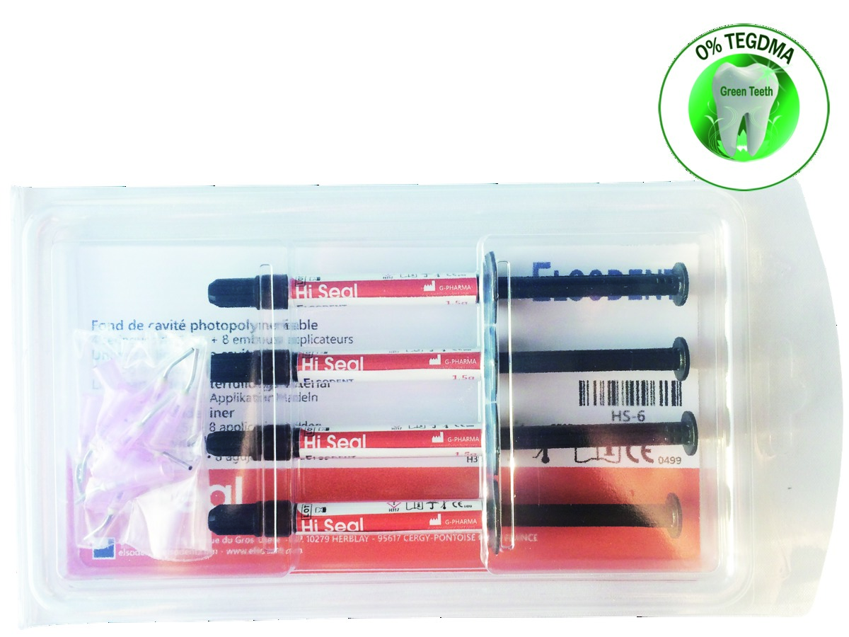 HI-SEAL 4 SERINGUES 1,2ML + 8 EMBOUTS     ELSODENT