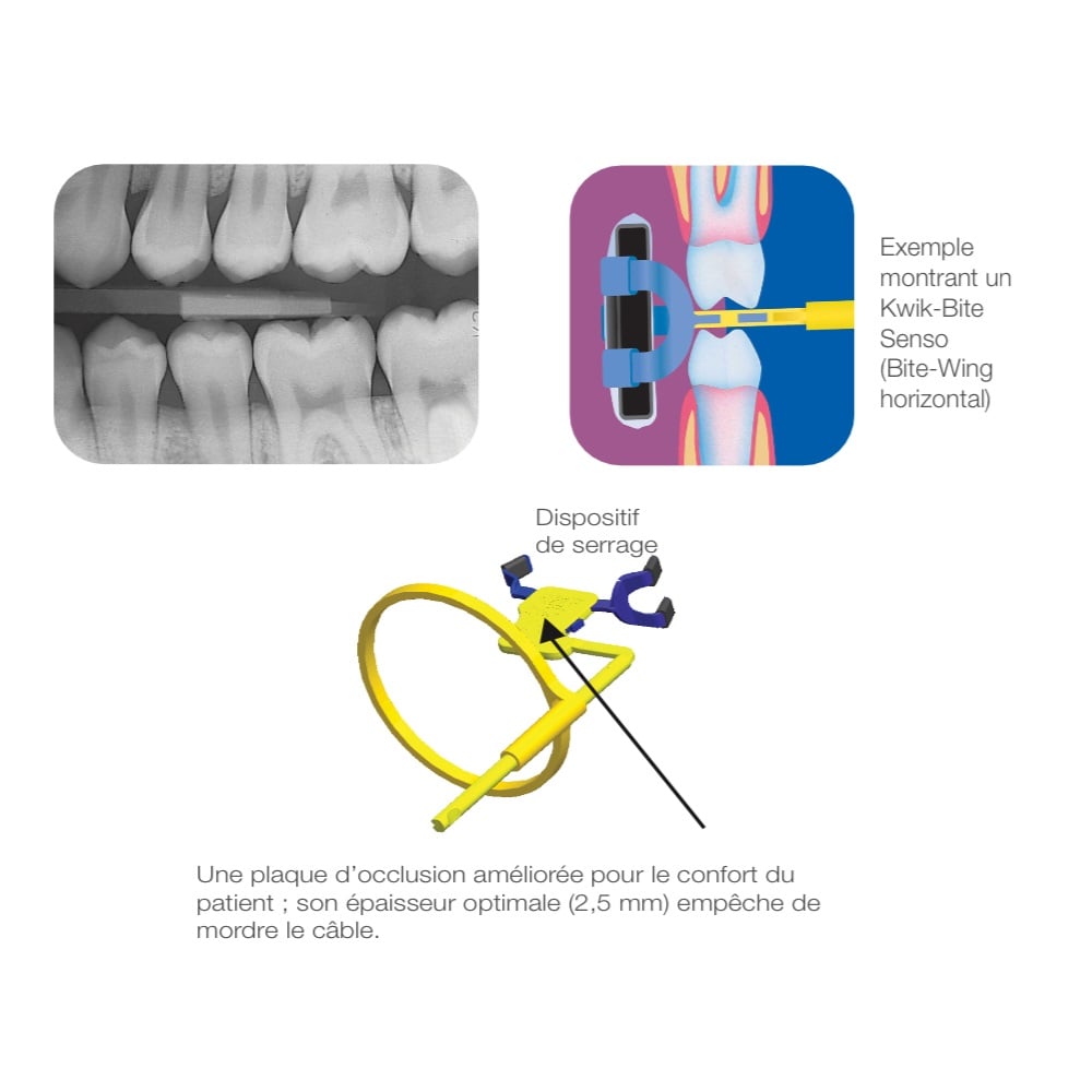 Angulateur Bite-Wings Senso Horizontal Pour Radiographie Interproximale (4)