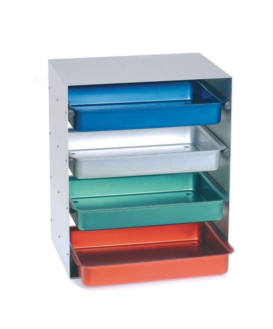 DISPLAY ALU VIDE - POUR 4 TUBS         NICHROMINOX