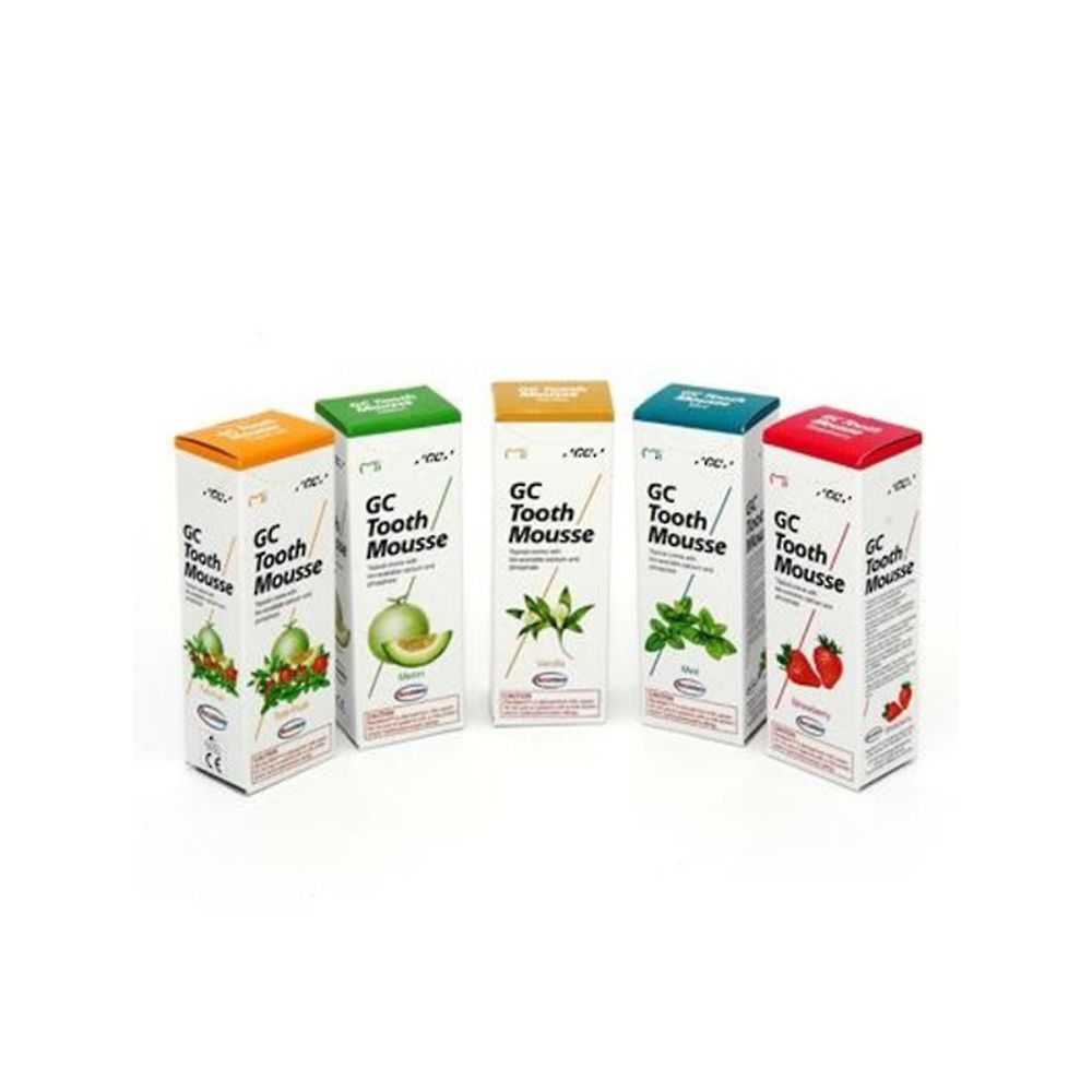 Tooth Mousse Pack 5 Tubes De 40 Gr Assortiment 