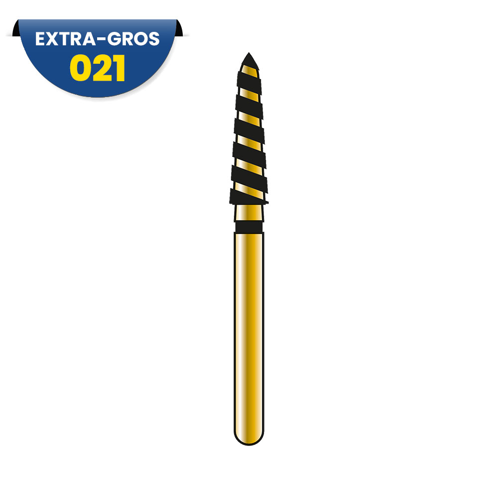 Fraise diamantée conique à bout pointu G878K 314 021 8 MLX