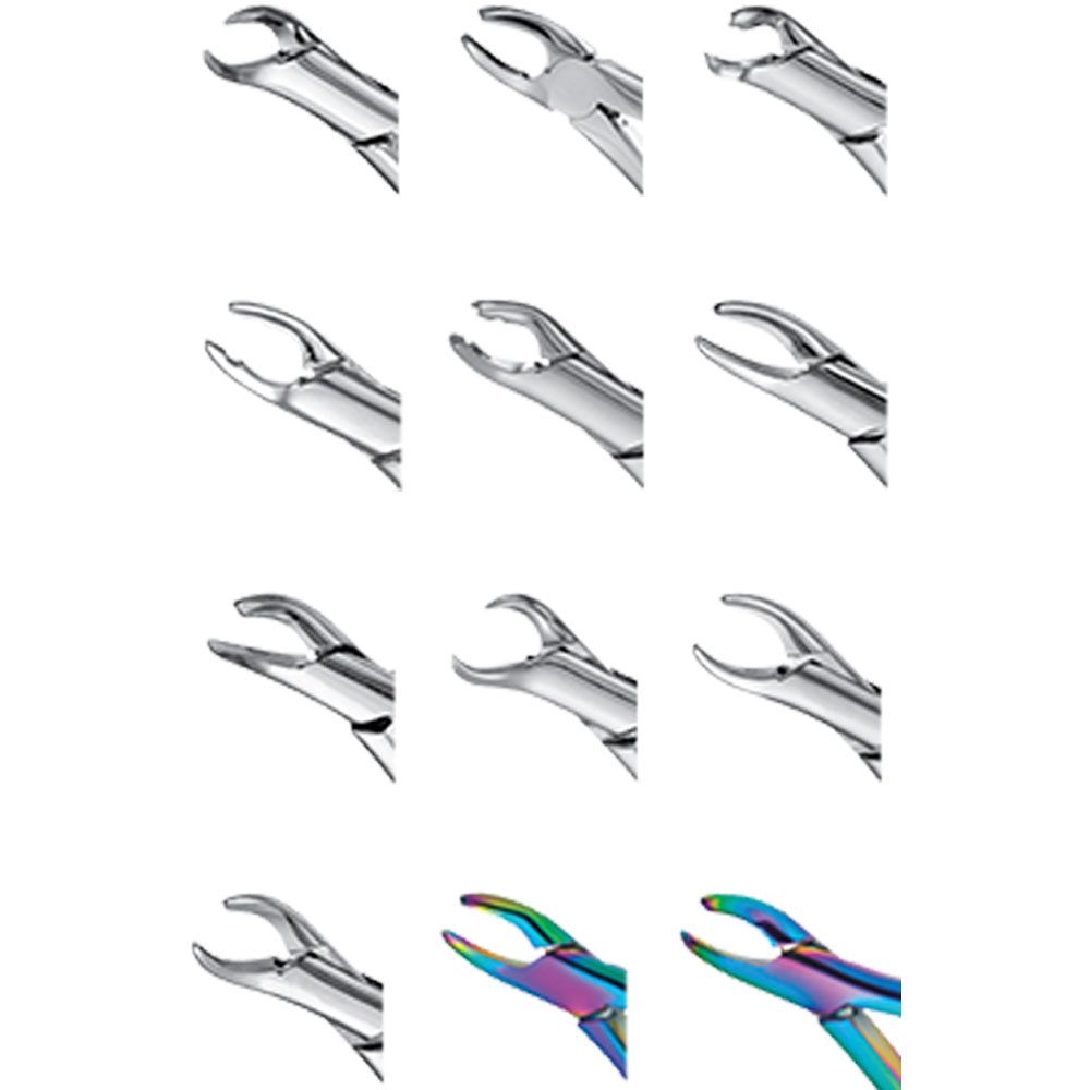 DAVIERS PÉDODONTIQUES ENFANT