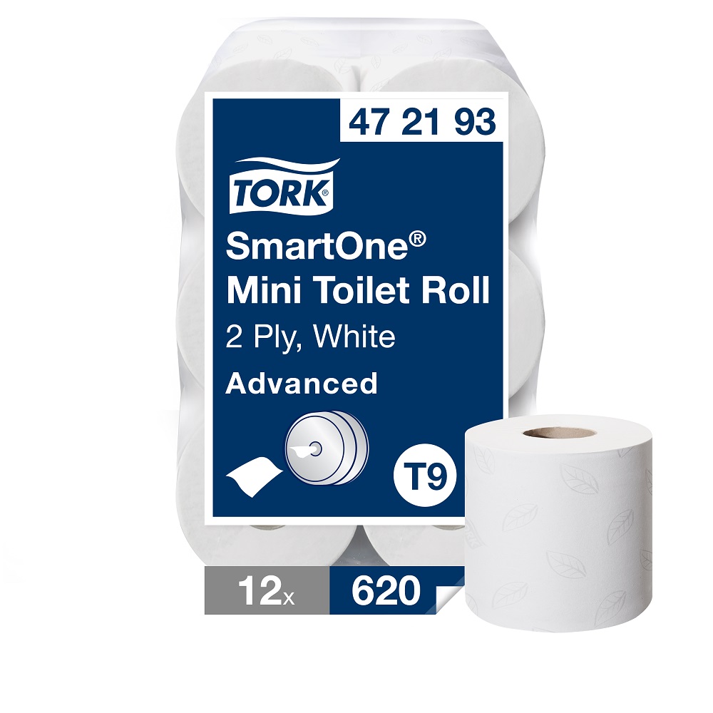 RECHARGE 12 ROULEAUX SMARTONE MINI 472193     TORK