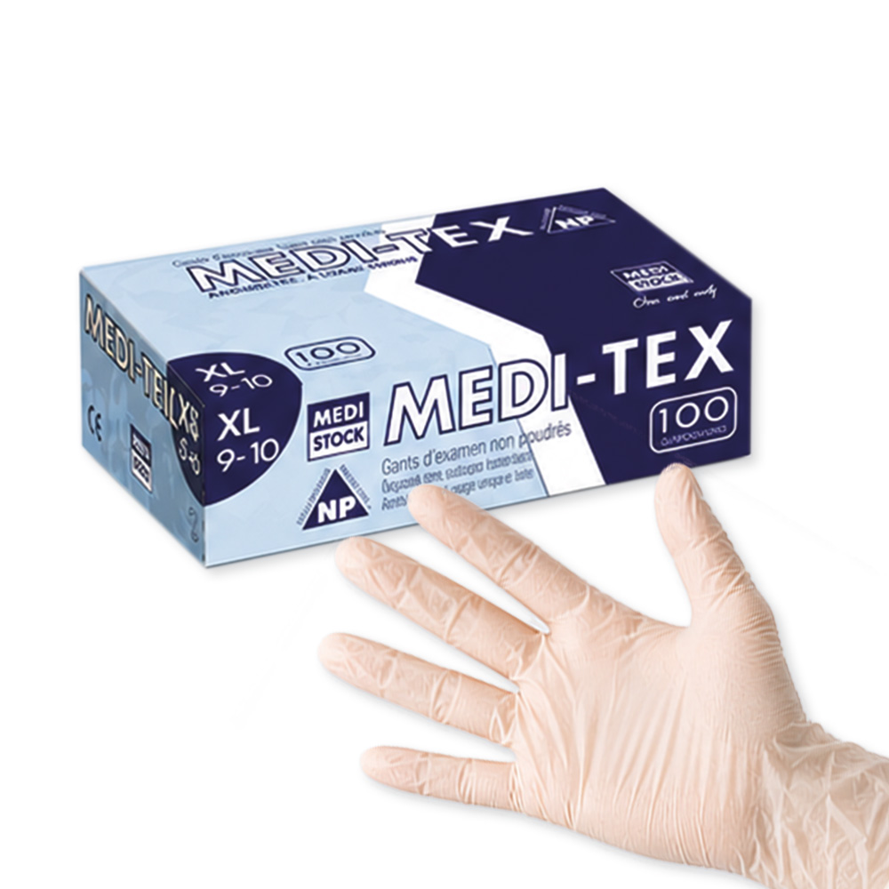 Gants latex sans poudre 
