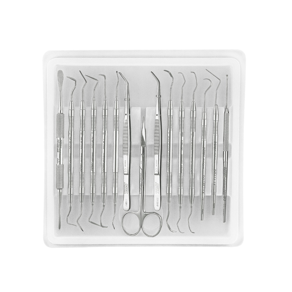 Trousse de parodontologie - 15 instruments