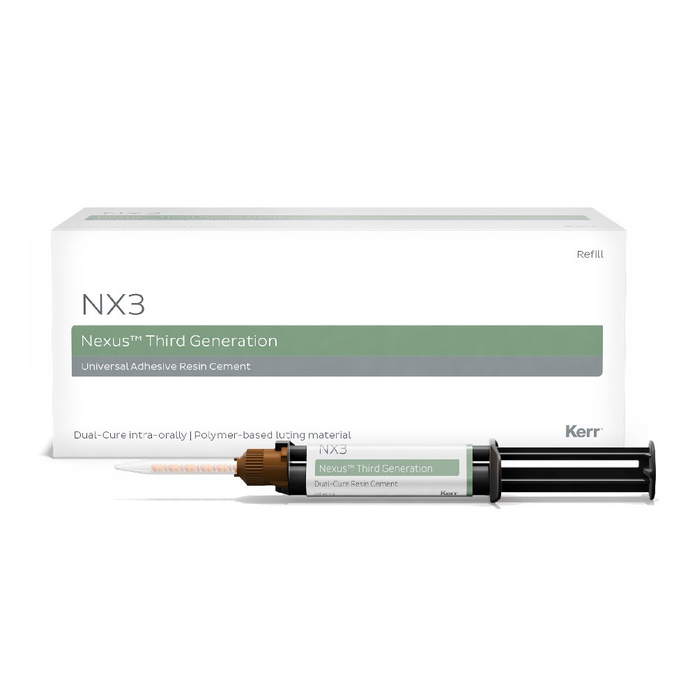 Nexus NX3 Dual cure - seringue automix 5g - blanc