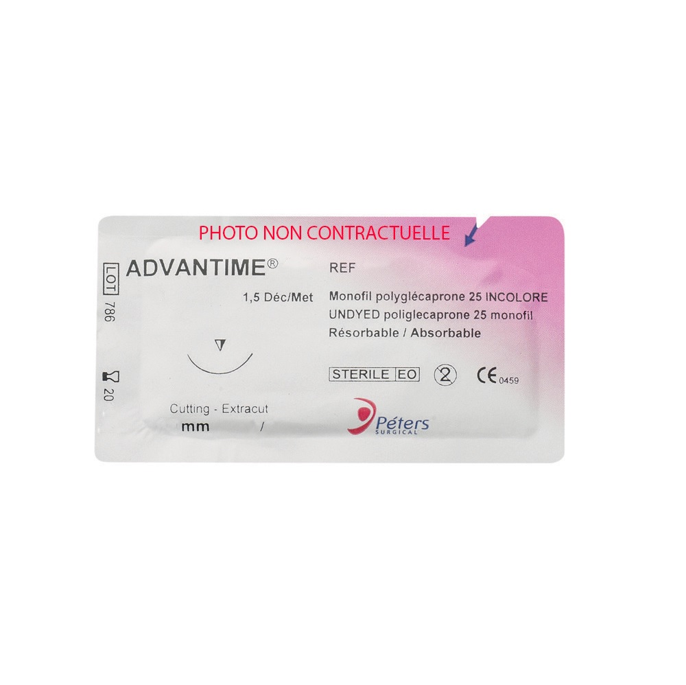 Fil De Suture Violet Résorbable 5/0  (36)