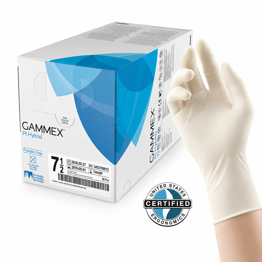 Gants Gammex PI Hybrid (50)