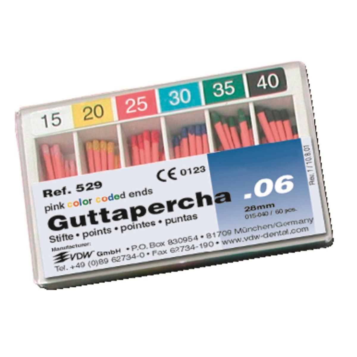 POINTES DE GUTTA PERCHA -