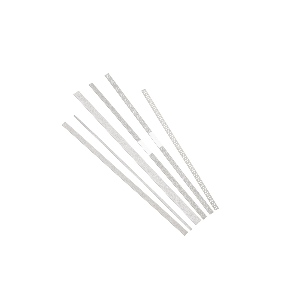 Bandes abrasives double face en acier 2S - 6mm - moyen