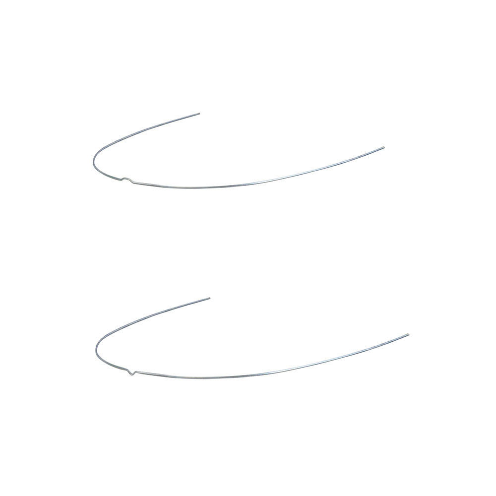 Truflex Niti Arcs Forme Euro Rond Ligne Mediane Avec Creux