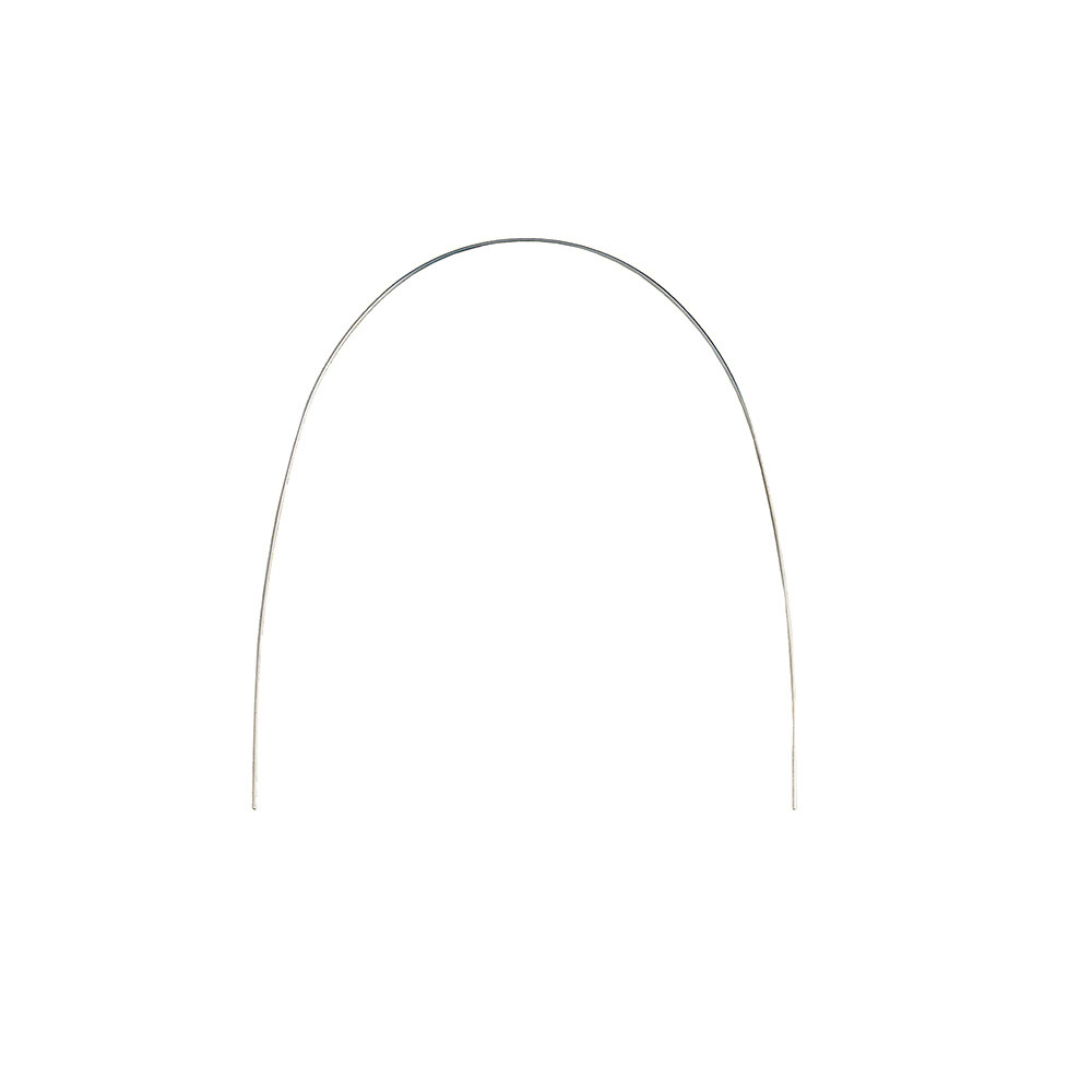 Arc Thermal Niti Euro Rond Ligne Mediane Avec Un Creux