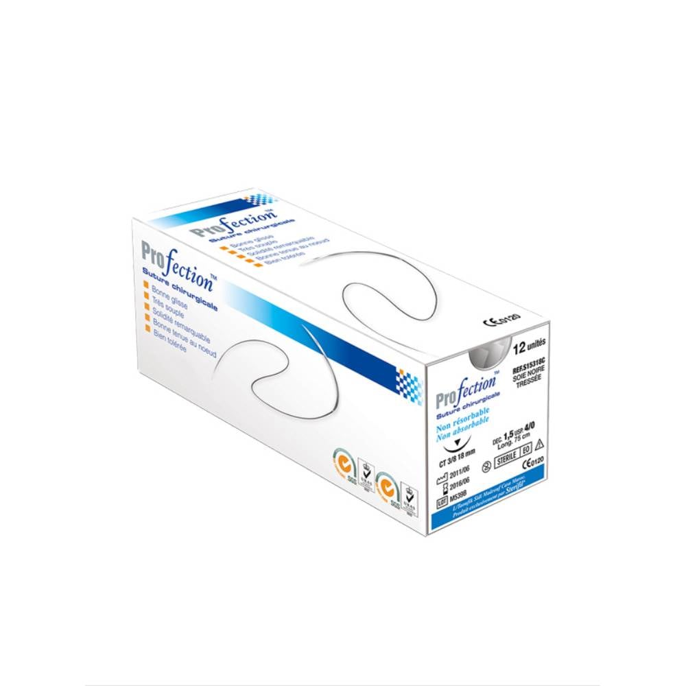 Fil Surgicryl rapide 3/0 -19mm- 75cm (12)