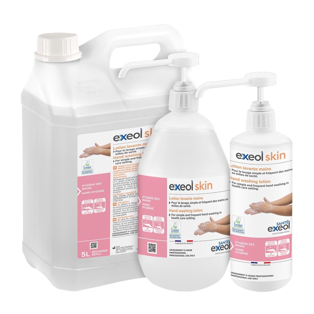 Lotion lavante mains