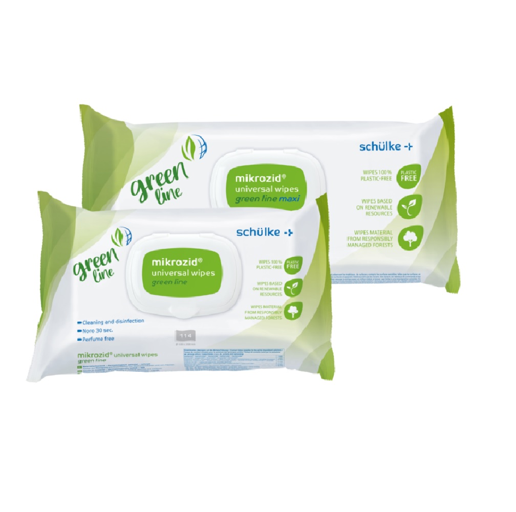Lingettes Mikrozid Universal Green Line