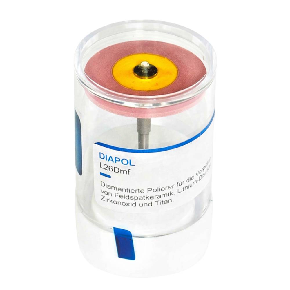 Polissoir diamanté DIAPOL lentille grain moyen