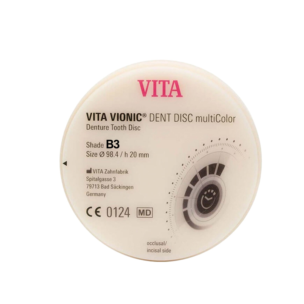 Dent disc multicolor 20mm B3