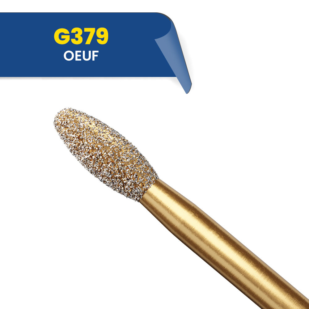 Fraises diamantées œuf G379 (bte de 5)