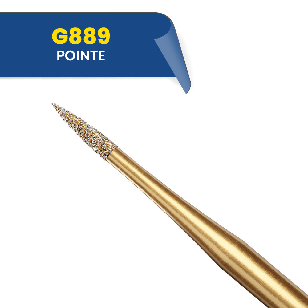 Fraises diamantées pointe G889