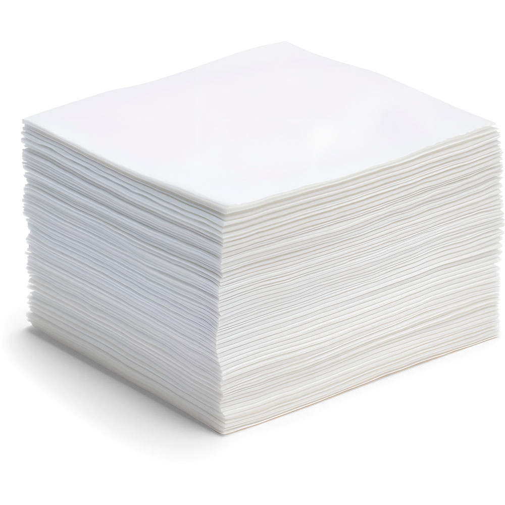 Serviette blanche 1pli 30x30 (5000)