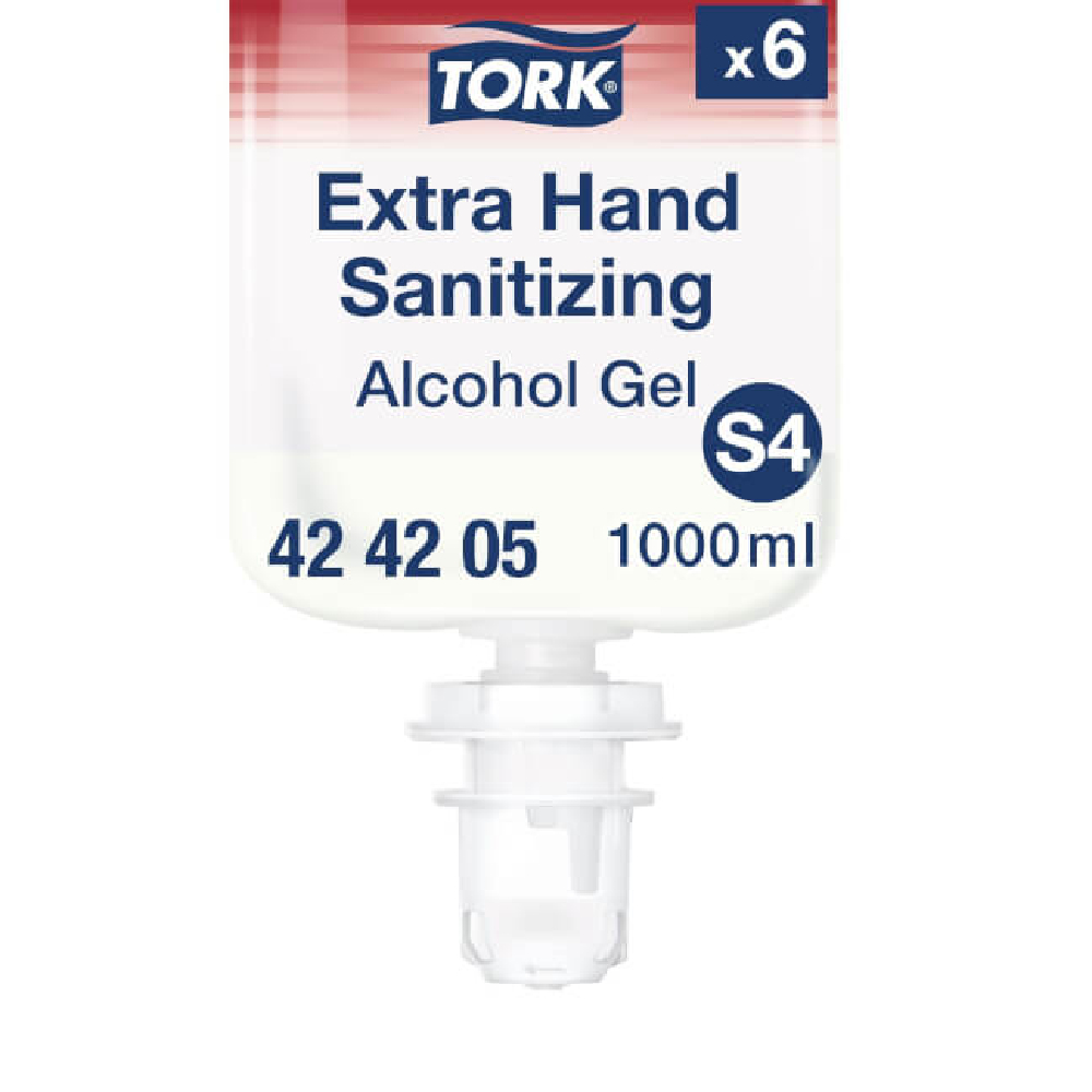 Gel hydroalcoolique mains extra S4 - bidon de 1L