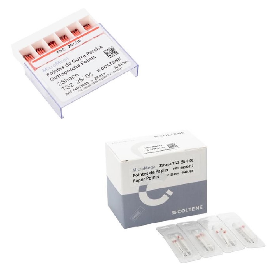 2SHAPE GUTTA/POINTES PAPIER
