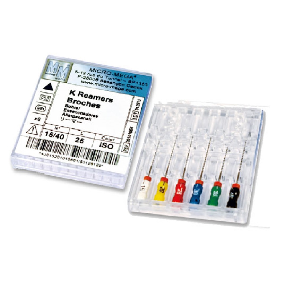 Broches K-Reamers Pré-stérilisées