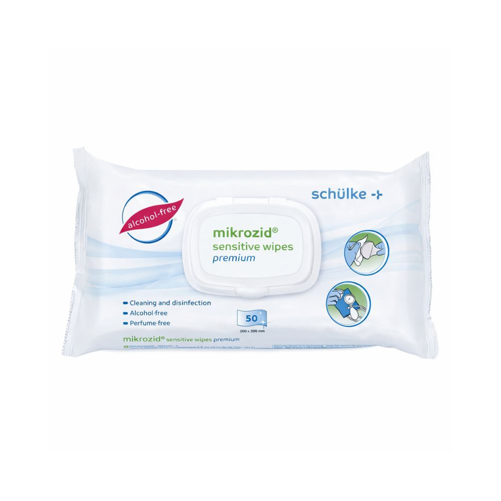 Lingettes Mikrozid sensitive sans alcool (50)
