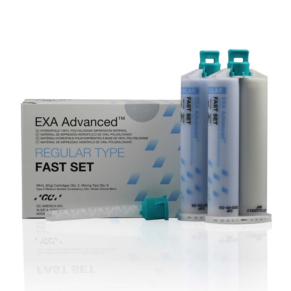 Exa advanced regular fast set 2 x 48 ml