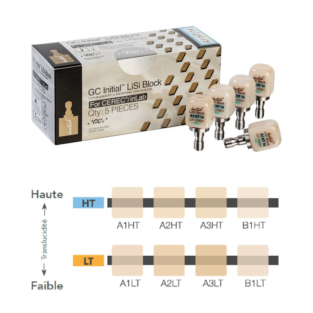 Initial Lisi Blocs Cerec