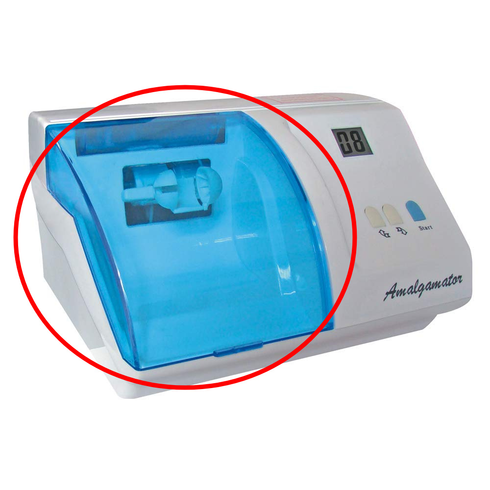 Couvercle bleu pour vibreur CX DB-338