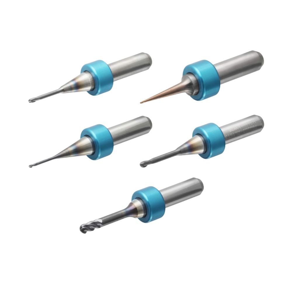 Fraise PrograMill Tool bleue pour PM7 - titane