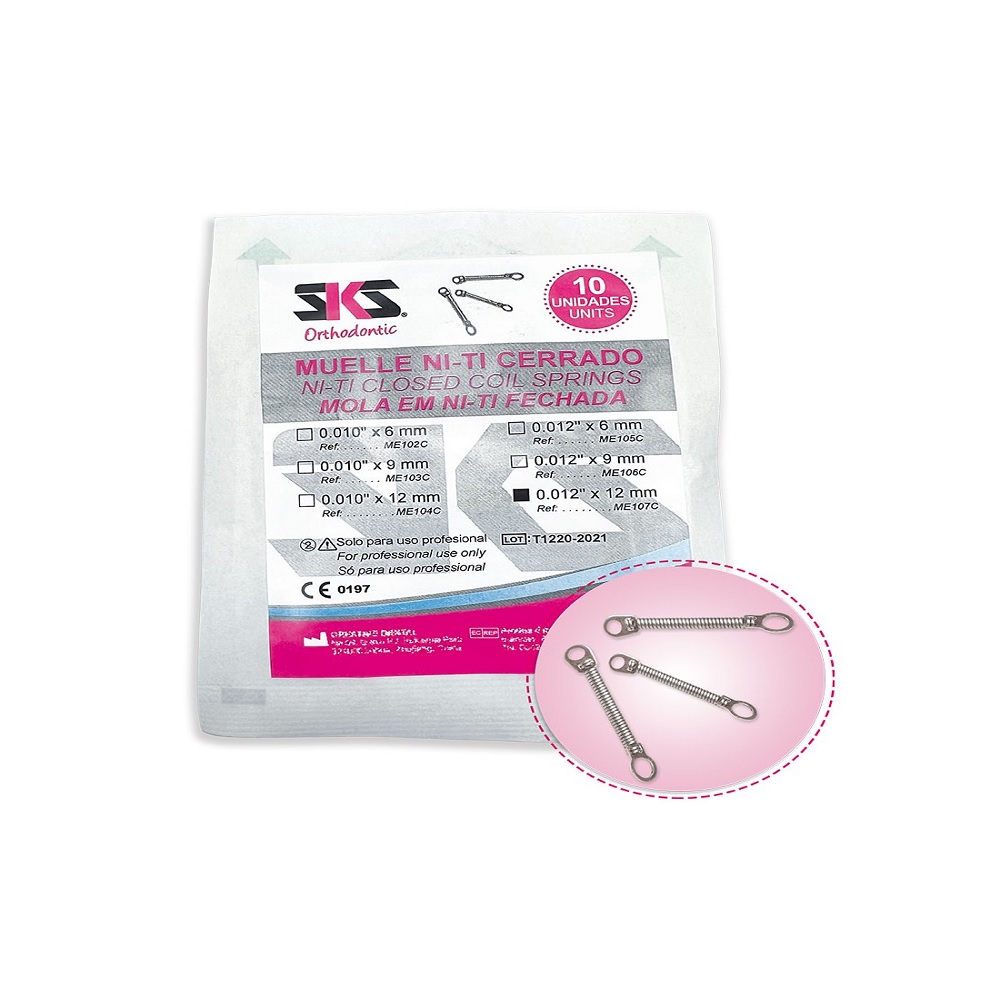 Ressorts Niti pour fermeture