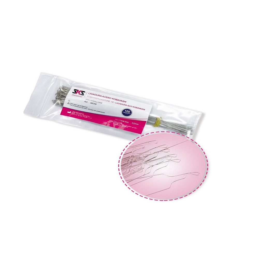 Ligatures Kobayashi longues  .012"  (100)