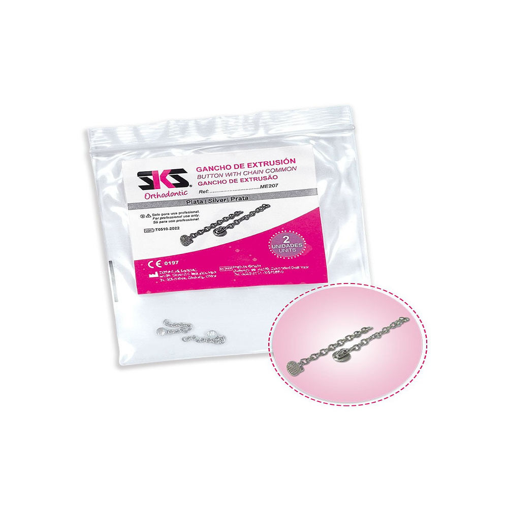 Chainette d'extrusion orthodontique