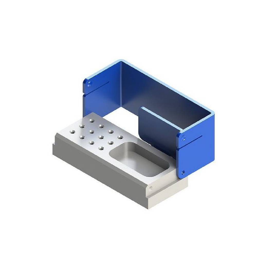 Eco Bloc Plus 12 perforations FG - couvercle bleu