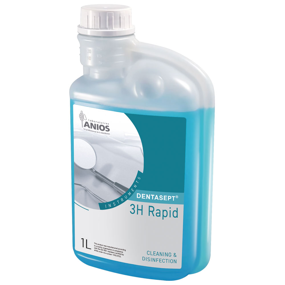 Dentasept 3H rapide - flacon de 1L - date courte