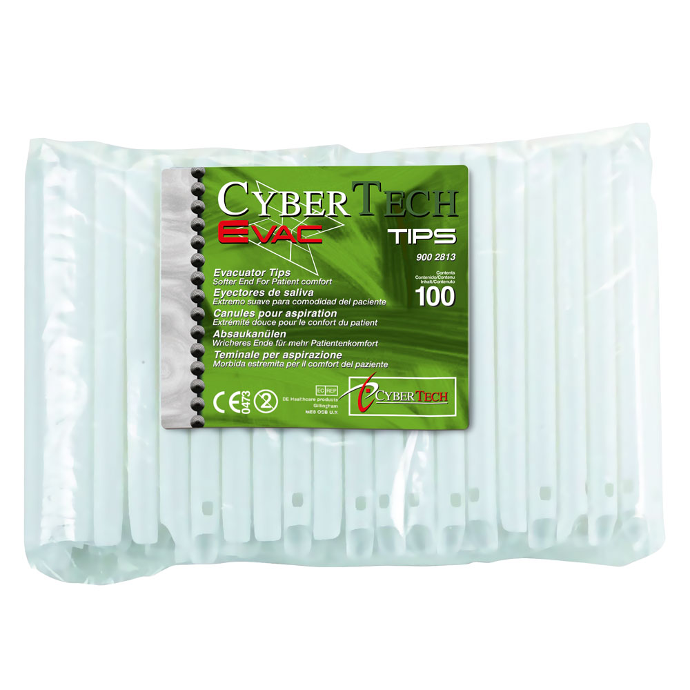 Canules d'aspiration diamètre 11 mm - blanc - lot de 100