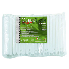 Canules d'aspiration diamètre 11 mm - blanc - lot de 100