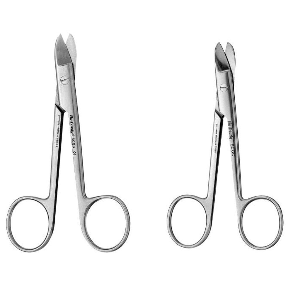 CISEAUX À COURONNES LISSES